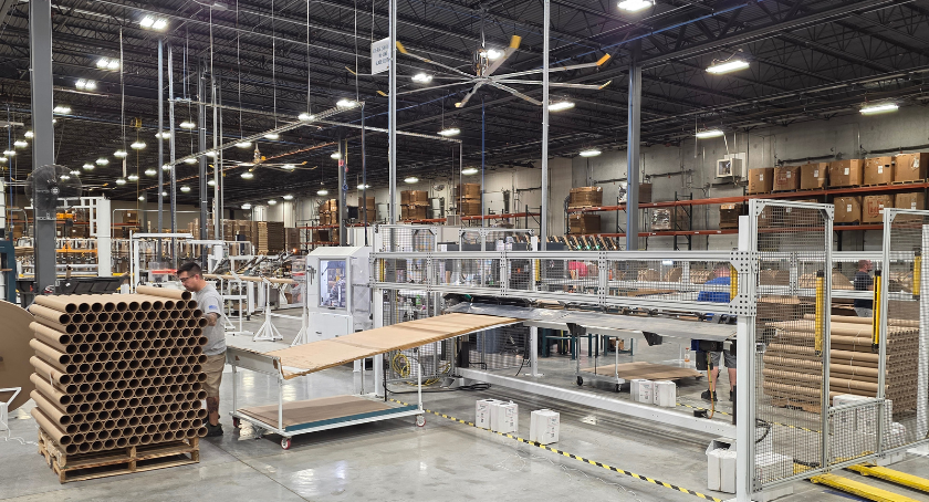 Yazoo Mills' New Oxford site provides more than 150,000 square feet of combined manufacturing space and supporting industries nationwide.